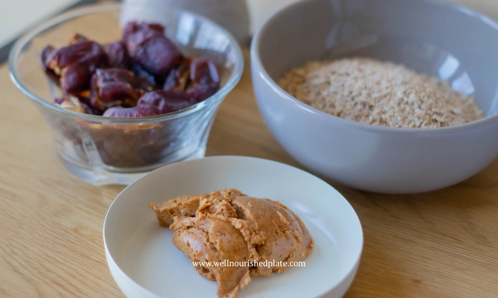 Date peanut butter balls