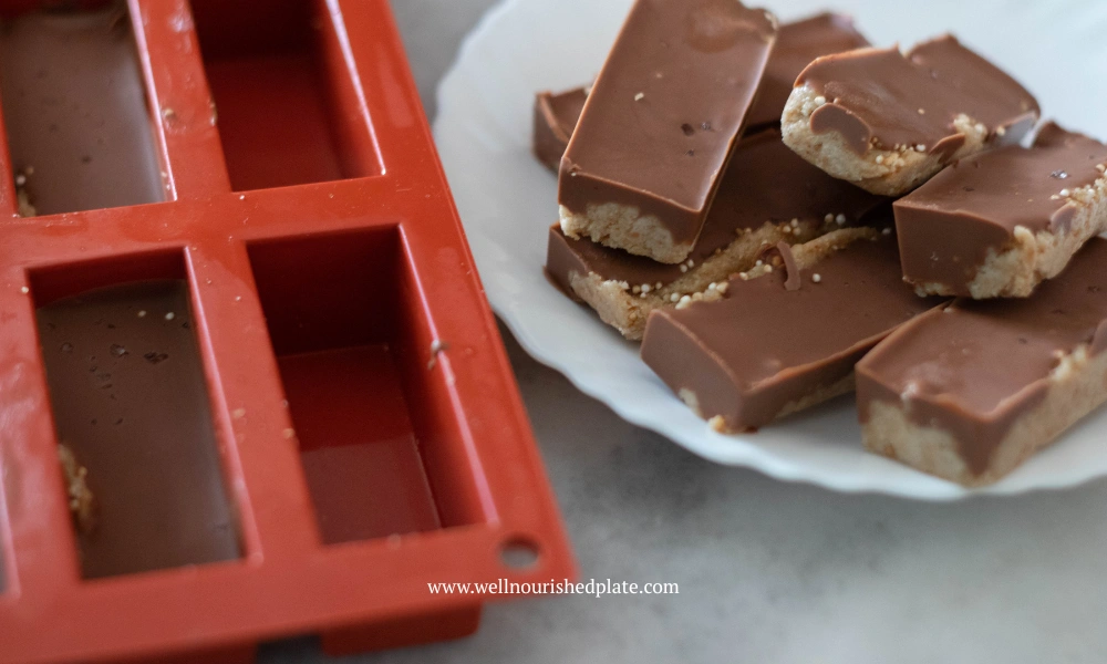 healthy chocolate oat bars that are gluten free