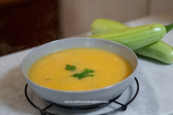 Delicious gluten free chicken soup