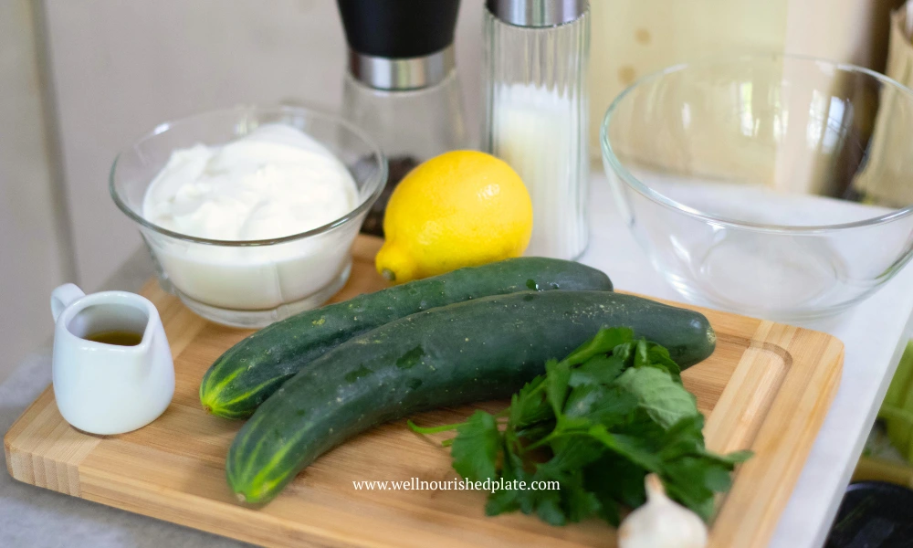 cucumber salad recipe ingredients