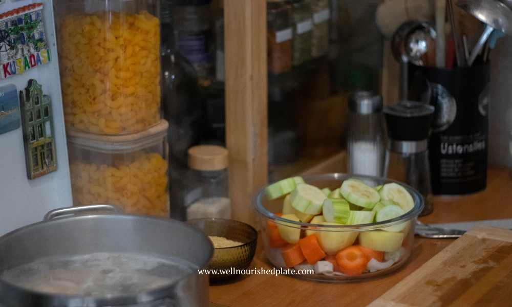 boiling chicken broth for gluten free soup