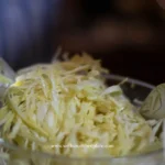 Cabbage salad in a bowl