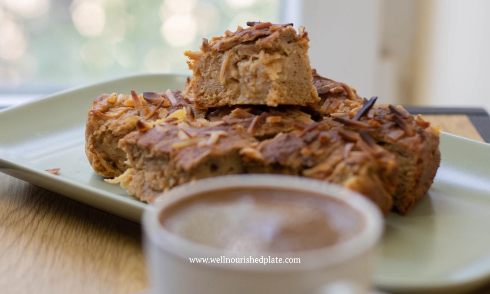 gluten free apple pie and coffee