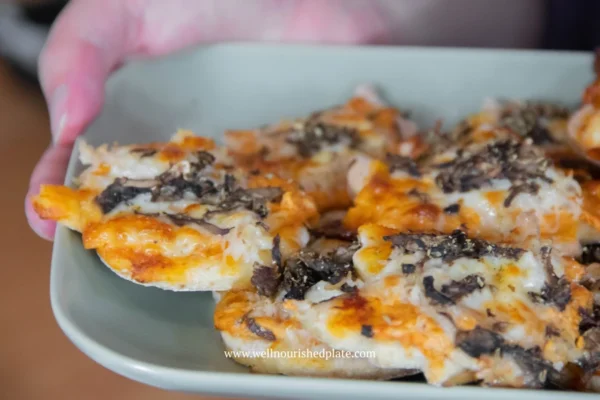 fall themed mini pizzas